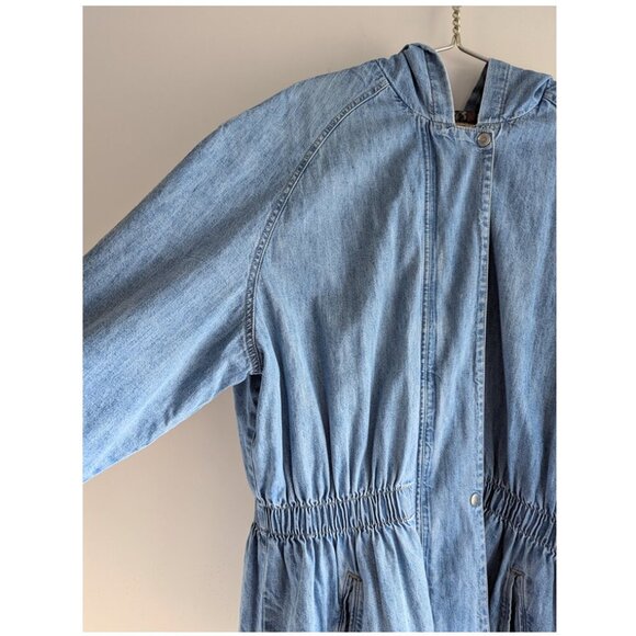 Vintage Hollywood Jeans denim hooded jacket - Picture 3 of 9